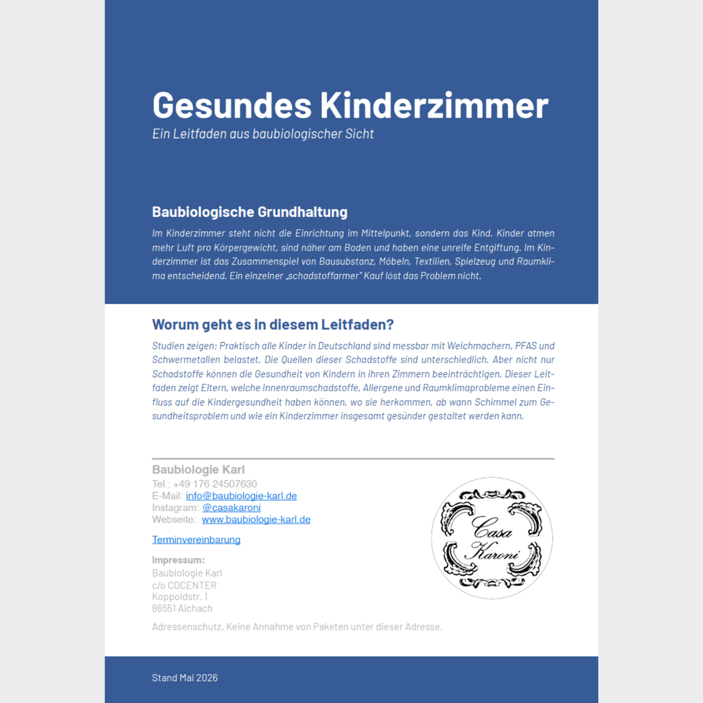 Leitfaden - Gesundes Kinderzimmer (digital)