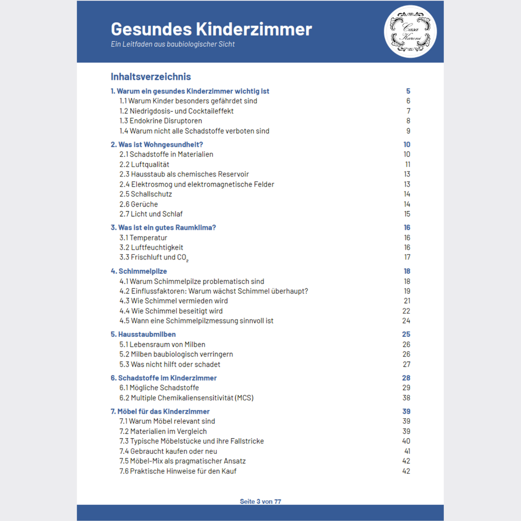 Leitfaden - Gesundes Kinderzimmer (digital)