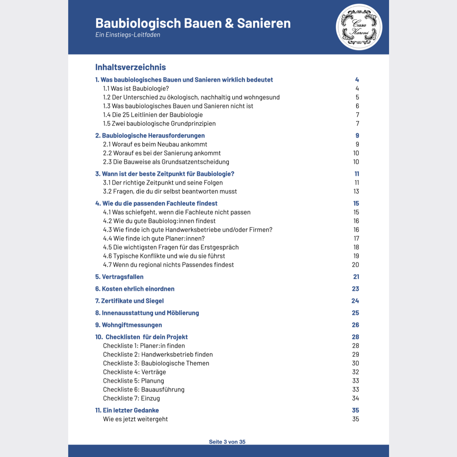 Leitfaden: Baubiologisch Bauen & Sanieren (digital)