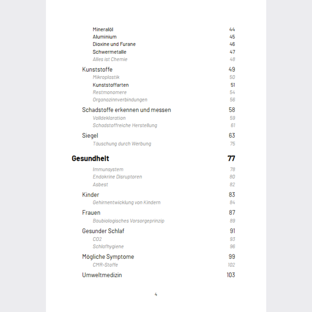 E-Book: Schadstofffreies & wohngesundes Zuhause
