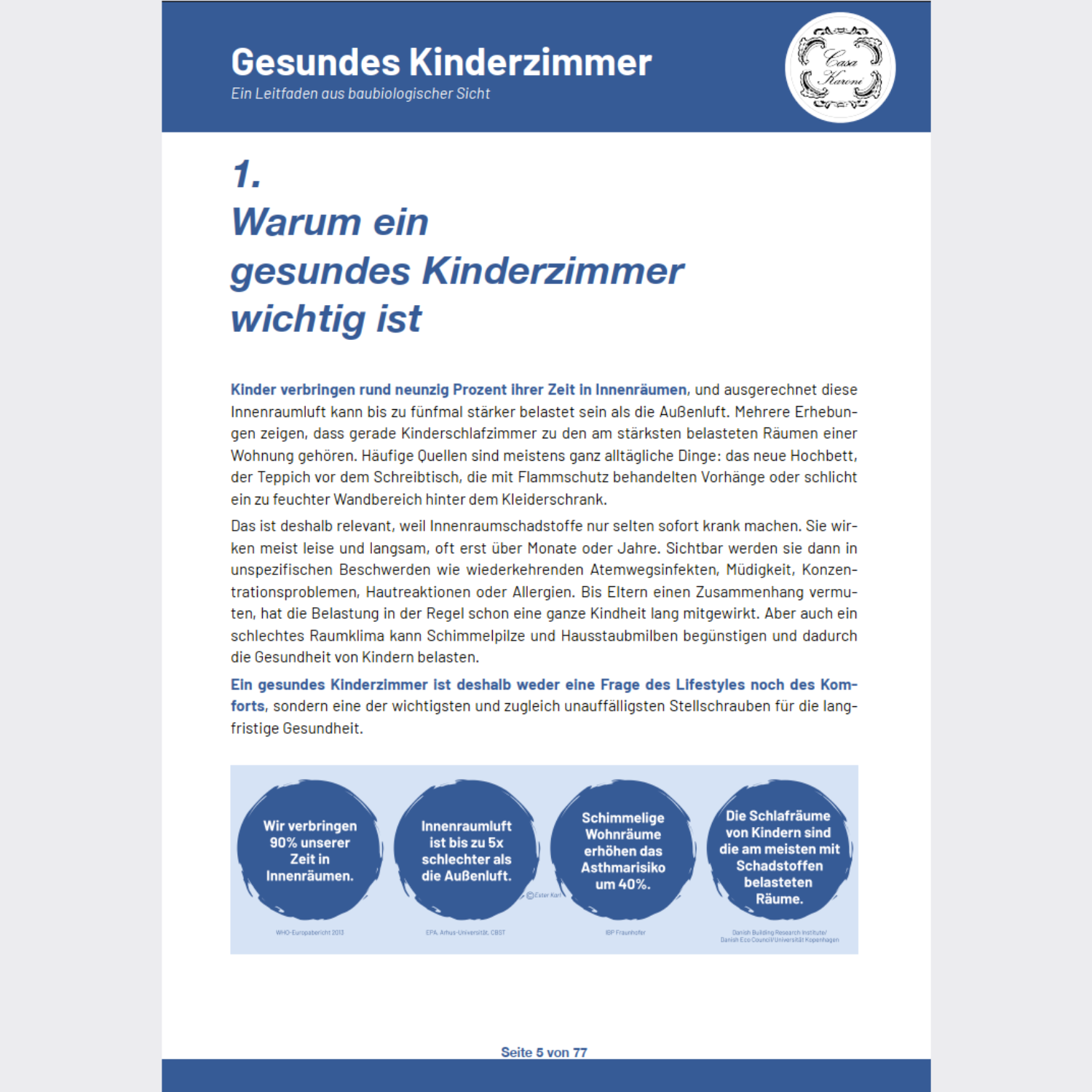 Leitfaden - Gesundes Kinderzimmer (digital)