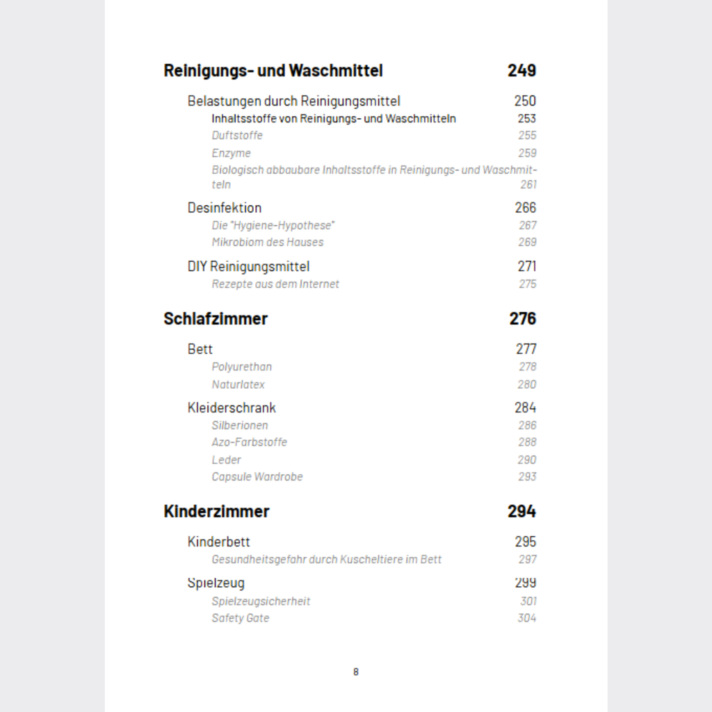 E-Book: Schadstofffreies & wohngesundes Zuhause